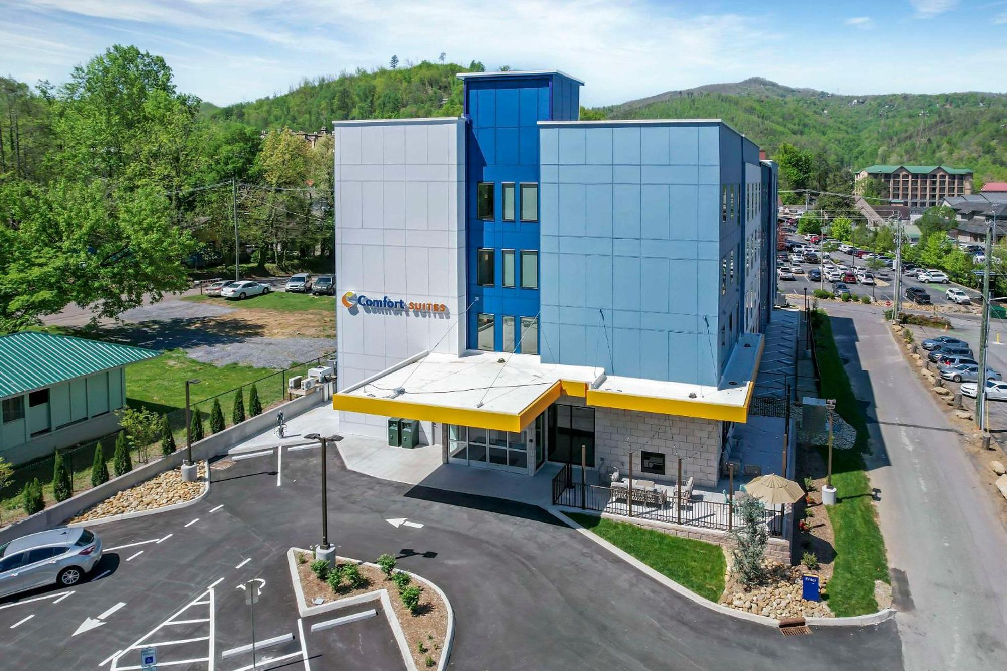 Comfort Suites Gatlinburg Downtown-Convention Center Exterior foto